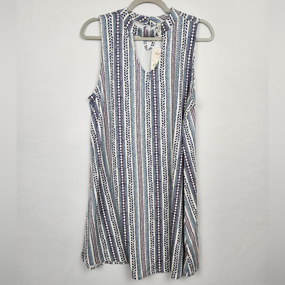 NWT Mudd Mock Choker Fit & Flare Dress Size XL